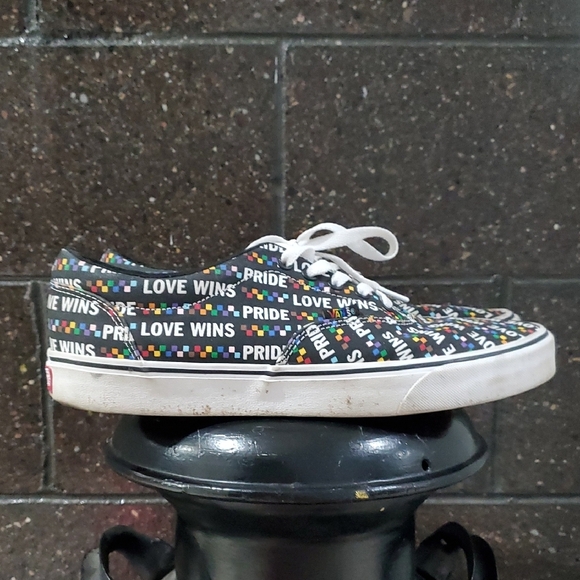 Vans Colorful Love Wins Pride Sneakers Athetic Athleisure Surfer Skateboard Off main image 7